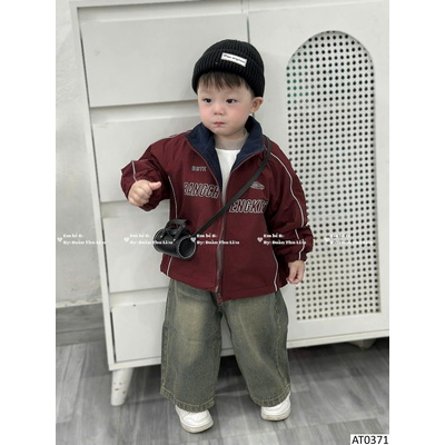 AT0371 ÁO KHOÁC LÓT LÔNG CHO BÉ NHÀ MAIBAO
