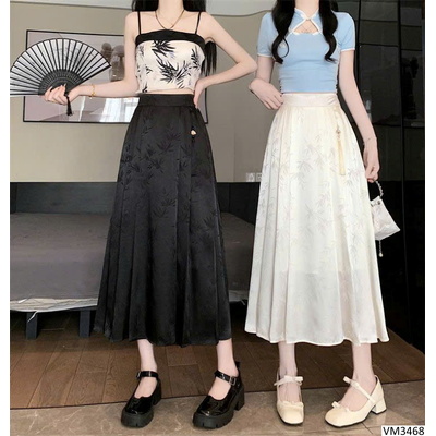 VM3468 CHÂN VÁY DÁNG DÀI PHONG CÁCH TRUNG HOA