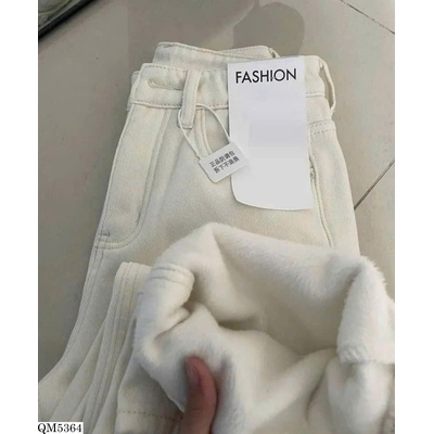 QM5364 QUẦN JEANS LÓT LÔNG NỮ
