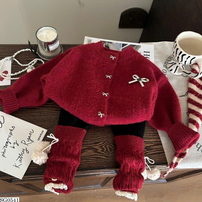 SG0541 SET ÁO CARDIGAN PHỐI QUẦN LEGGING BG