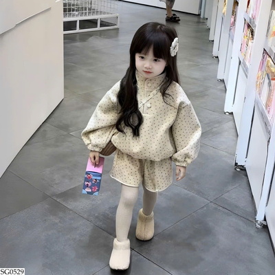 SG0529 BỘ CHẤM BI CHO BÉ GÁI GIÁ MỚI