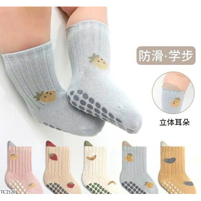 TC2120 SET 5 ĐÔI TẤT CHỐNG TRƯỢT TAI THÚ