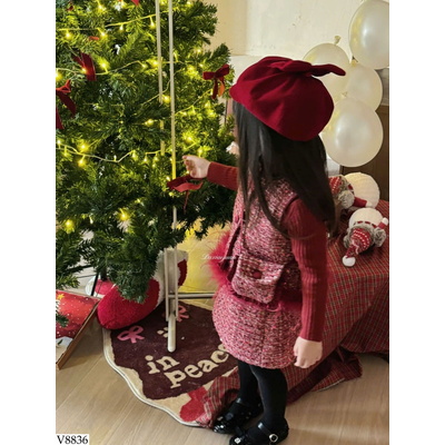 SG0535 SET DẠ SÁT NÁCH VIỀN LÔNG BG