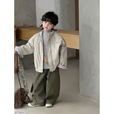 ST7053 SET ÁO KHOÁC MIX QUẦN SUÔNG