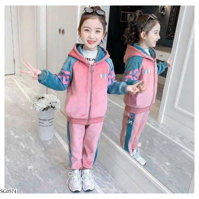 SG0574 SET NỈ CHO BÉ GÁI