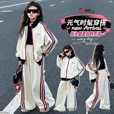 SG0562 BỘ KHOÁC NỈ THỂ THAO BG