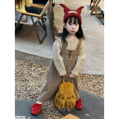 SG0565 SET ÁO LEN MIX YẾM QUẦN ADBABY