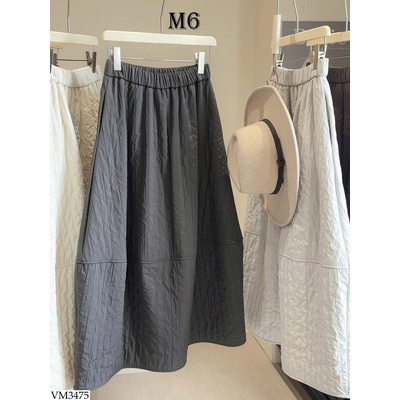 VM3475 CHÂN VÁY TRẦN LÓT NỈ ANNA 