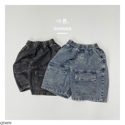 QT4970 QUẦN SHORT JEAN TÚI HỘP