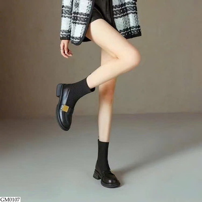GM0107 BOOT DA PHỐI LEN