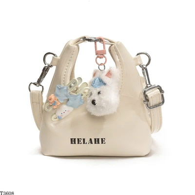 T3608 TÚI XÁCH DA MINI KÈM MÓC KHÓA BG