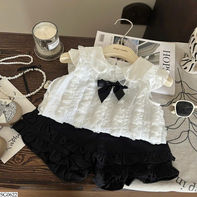 SG0622 SET ÁO SÁT NÁCH MIX QUẦN SHORT BÈO
