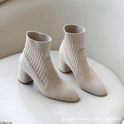 GM0138 BOOT LEN PHỐI DA LỘN ÔM CHÂN