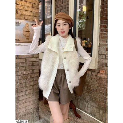 AM0918 ÁO KHOÁC GILE LEN LÔNG CHO NỮ 