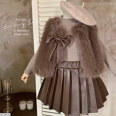 SG0634 SET VÁY XẾP LY BG