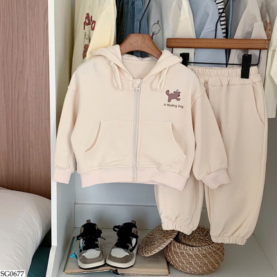 SG0677 BỘ THỂ THAO KÈM ÁO KHOÁC