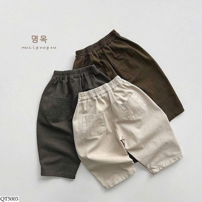 QT5003 QUẦN SUÔNG CẠP CHUN MUZIYOUYOU