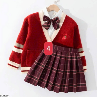 SG0649 SET BỘ 3 CHI TIẾT TONE ĐỎ