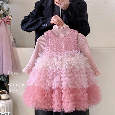 SG0654 SET VÁY CÔNG CHÚA TUTU BG