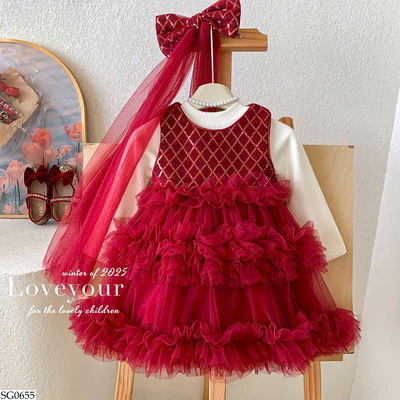 SG0655 SET VÁY CÔNG CHÚA TUTU BG