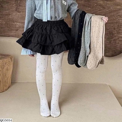 QG5034 QUẦN TẤT CHẤM BI BG