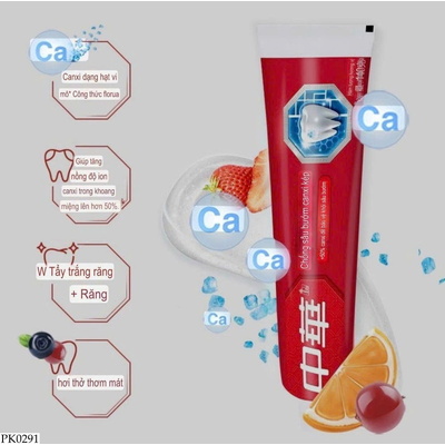 PK0291 SET 5 TUÝP KEM ĐÁNH RĂNG