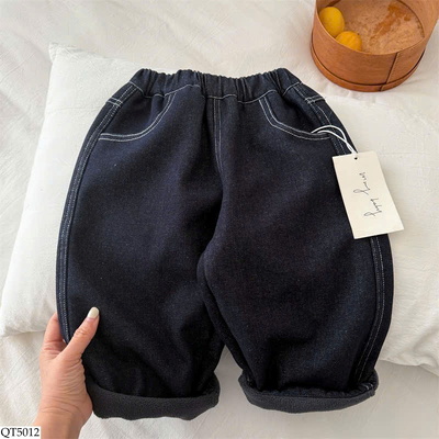 QT5012 QUẦN JEAN TÚI MICKEY MIMIYAN