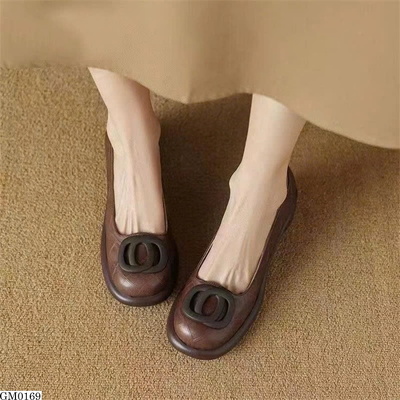GM0169 GIÀY BÚP BÊ DA MỀM NỮ TÍNH