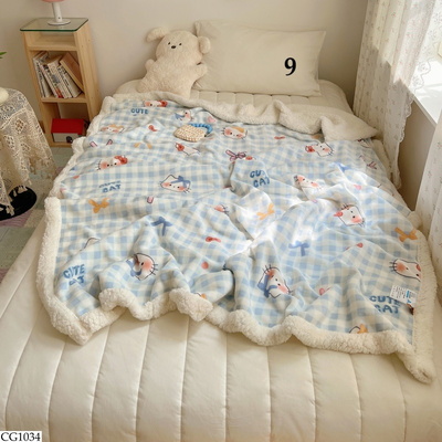 CG1034 CHĂN LÔNG CỪU MỀM MỊN