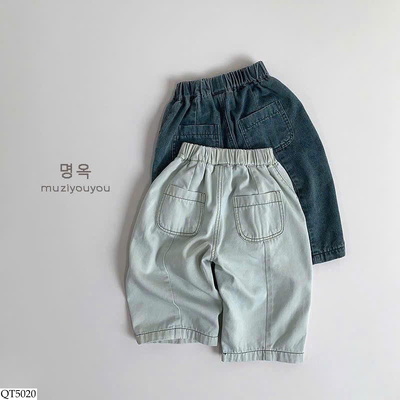 QT5020 QUẦN JEAN SUÔNG MUZIYOUYOU