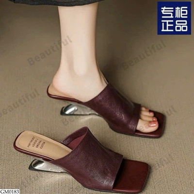 GM0183 DÉP CAO GÓT MŨI VUÔNG CHO NỮ