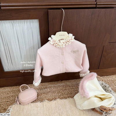 SG0746 SÉT LEN HỒNG QUẦN LOE