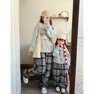 AD242 ÁO NỈ MẸ VÀ BÉ