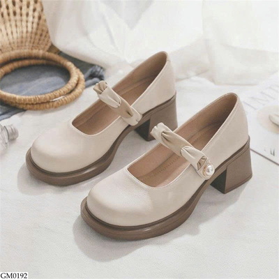 GM0192 GIÀY MARY JANE ĐẾ CAO NỮ