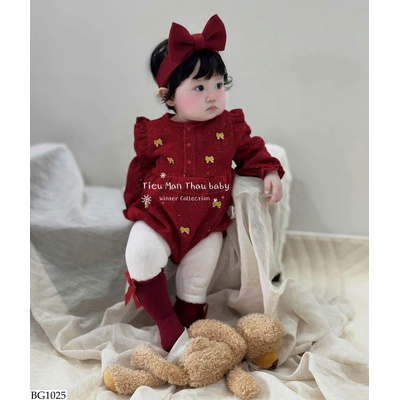 BG1025 BODY NƠ ĐỎ BG