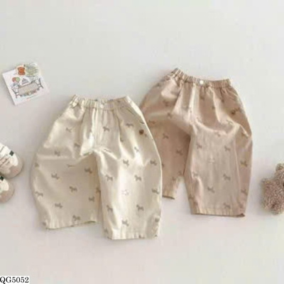 QG5052 QUẦN SUÔNG IN HỌA TIẾT BG