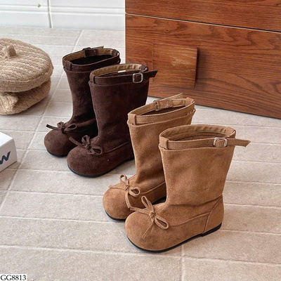 GG8813 BOOT NƠ DA LỘN BG
