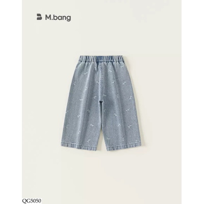 QG5050 QUẦN JEAN SUÔNG NƠ BABYCITY