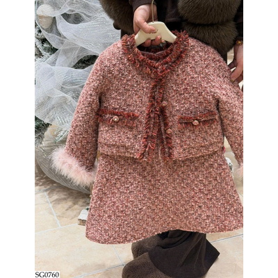 SG0760 SET DẠ PHỐI TUA RUA BG