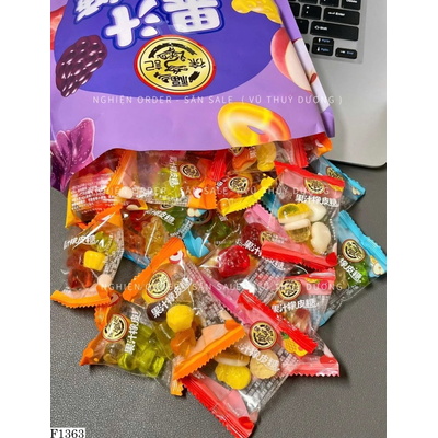 F1363 TÚI 400GR KẸO CHIP CHIP