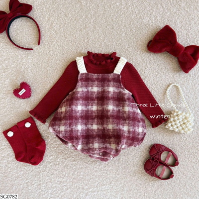 SG0782 SET ÁO LEN MIX BODY THỎ KẺ BG