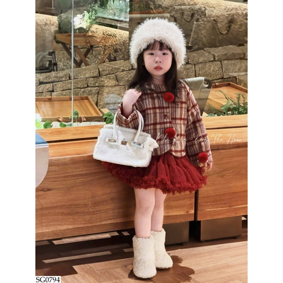 SG0794 SET ÁO KẺ MIX CV TUTU BG
