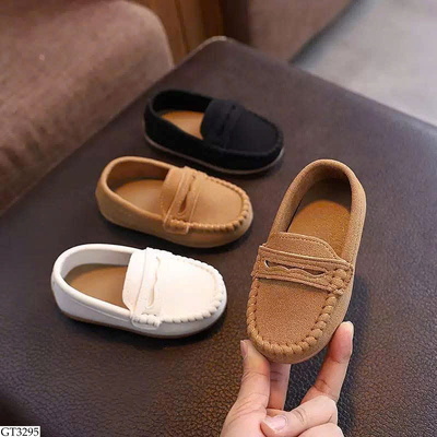 GT3295 GIÀY LƯỜI DA LỘN CHO BÉ
