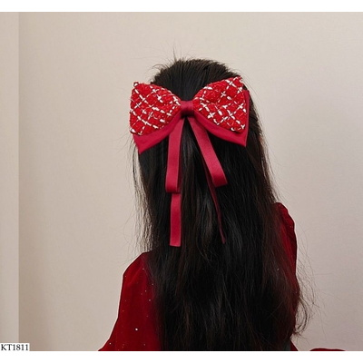 KT1811 SET 2 KẸP TÓC NƠ – XINH KUTE