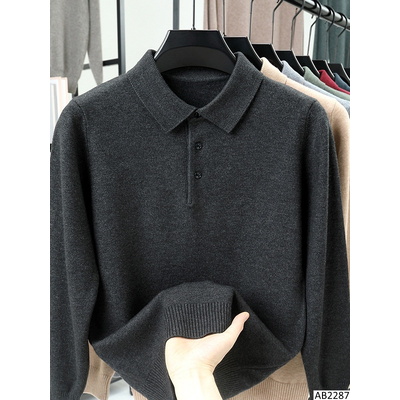 AB2287 ÁO LEN NAM LÔNG CỪU