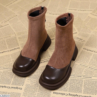 GM0233 BOOT MŨI PHA CHO NỮ