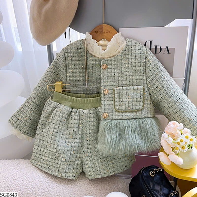 SG0843 SET DẠ PHỐI LÔNG BG