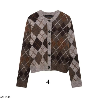 AM1141 ÁO LEN CARDIGAN HỌA TIẾT HÌNH THOI KASLEAD