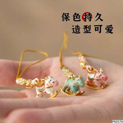 PK0374 DÂY ĐEO ĐIỆN THOẠI HÌNH NGỰA