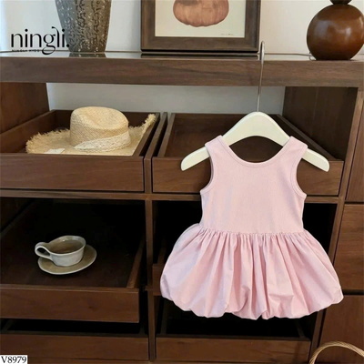 V8979 VÁY SÁT NÁCH HỞ LƯNG NINGLI
